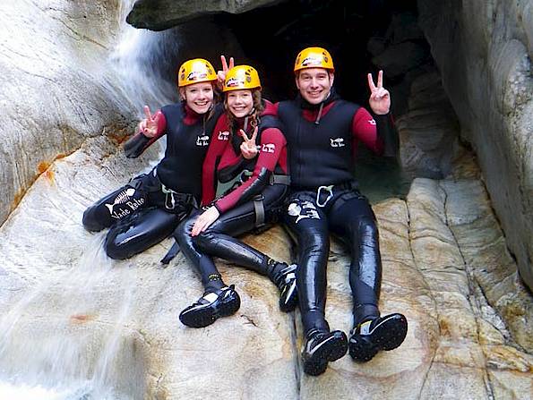 Family Canyoning Playarena Tux